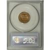Image 2 : 1899 1C MS65 Red NGC, a shimmering straw-gold Gem that