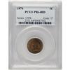 Image 1 : 1874 1C PR64 Red PCGS. Snow-1. The diagonal of the 4 i