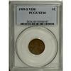 Image 1 : 1909-S VDB 1C XF40 PCGS. A deep golden-brown example o