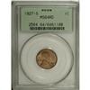Image 1 : 1927-S 1C MS64 Red PCGS. A crisply struck copper-rose