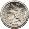 Image 1 : 1887/6 3CN PR68 Cameo NGC. While the 1887/6 three cent