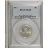 Image 1 : 1911 5C MS65 PCGS. This nearly brilliant Gem has boomi