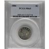 Image 1 : 1886 5C PR65 PCGS. This key date nickel is boldly stru