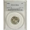 Image 1 : 1921 5C MS66 PCGS. Vibrant luster is the outstanding f