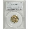Image 1 : 1937-S 5C MS67 PCGS. Deep golden color blankets each s