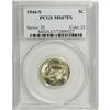 Image 1 : 1944-S 5C MS67 Full Steps PCGS. Strong eye appeal is t