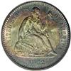 Image 1 : 1862 H10C MS67 PCGS. The 1862 half dime, with a 1.4 mi
