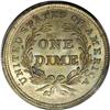 Image 2 : 1839 10C No Drapery MS65 PCGS. Ex: Benson Collection.