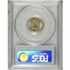 Image 2 : 1853 10C Arrows MS64 PCGS. This satiny olive-gray near