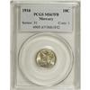 Image 1 : 1916 10C MS67 Full Bands PCGS. Bright luster shows thr