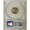 Image 2 : 1918-D 10C MS63 Full Bands PCGS. Dappled rose and viol
