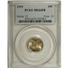 Image 1 : 1919 10C MS66 Full Bands PCGS. A well-frosted Premium