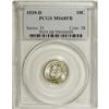 Image 1 : 1939-D 10C MS68 Full Bands PCGS. The obverse border ha