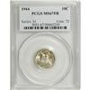 Image 1 : 1944 10C MS67 Full Bands PCGS. In spite of its nine-fi