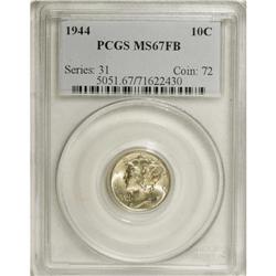 1944 10C MS67 Full Bands PCGS. The 1944 is the most di