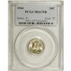 Image 1 : 1944 10C MS67 Full Bands PCGS. The 1944 is the most di