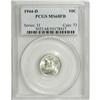 Image 1 : 1944-D 10C MS68 Full Bands PCGS. This piece is excepti