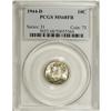 Image 1 : 1944-D 10C MS68 Full Bands PCGS. A splendid represent