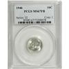 Image 1 : 1946 10C MS67 Full Bands PCGS. This highly lustrous Su