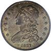 Image 1 : 1837 25C MS62 PCGS. B-2, R.1. A deeply toned Mint Stat