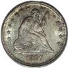 Image 1 : 1857 25C MS66 PCGS. Glowing luster radiates from smoot