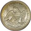 Image 2 : 1858 25C MS65 PCGS. The vivid lemon-gold, peach, and o