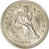 Image 1 : 1859 25C MS64 PCGS. The surfaces of this pleasing piec