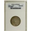 Image 1 : 1867-S 25C --Cleaned--ANACS. XF40 Details. The overall