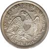 Image 2 : 1867-S 25C AU50 PCGS. The mere 34 1867-S quarters that