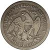 Image 2 : 1871-CC 25C VG8 ANACS. A rare Carson City issue with a