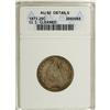 Image 1 : 1873 25C Closed 3--Cleaned--ANACS. AU50 Details. A clo