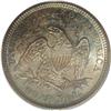Image 2 : 1876 25C MS67 PCGS. Type Two Reverse with the short fe