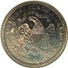 Image 2 : 1880 25C PR67 NGC. This remarkably well-preserved proo