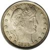Image 1 : 1895 25C MS65 PCGS. This satiny dove-gray Gem has well