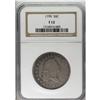 Image 1 : 1795 50C 2 Leaves Fine 12 NGC. O-103a, R.5. A die brea
