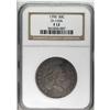 Image 1 : 1795 50C 2 Leaves Fine 12 NGC. O-110a, R.4. Gold-gray