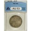 Image 1 : 1823 50C Ugly 3 AU53 ANACS. O-110a, R.3. Softly lustro
