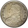 Image 1 : 1830 50C Small 0 MS63 PCGS. O-107, R.2. Identifiable b