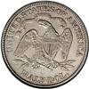 Image 2 : 1873 50C Open 3, No Arrows--Cleaned--ANACS. XF40 Detai