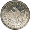 Image 2 : 1856 50C PR63 PCGS. Regular production of proof half d
