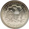 Image 2 : 1869 50C PR65 PCGS. The obverse is double struck, most