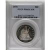 Image 1 : 1876 50C PR63 Cameo PCGS. FS-50-1876-401. Type One Rev