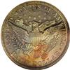 Image 2 : 1902 50C PR68 NGC. Dramatic orange-gold, ocean-blue, a
