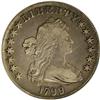 Image 1 : 1799 S$1 XF40 NGC. B-9, BB-166, R.1. Die crack below t
