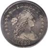 Image 1 : 1799/8 S$1 15 Stars Reverse VF30 PCGS. B-3, BB-141, R.