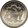 Image 2 : 1869 S$1 PR62 Cameo NGC. The large format of the Seate