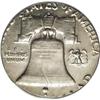 Image 2 : 1962-D 50C Franklin Half--On a 25C Planchet--AU53 ANAC