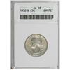 Image 1 : 1932-D 25C AU58 ANACS. A satiny and unmarked key date