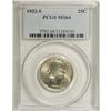Image 1 : 1932-S 25C MS64 PCGS. Dappled gold and slate toning vi