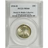 Image 1 : 1934-D 25C Medium Motto MS66 PCGS. Ex: Daniel D. Biddl